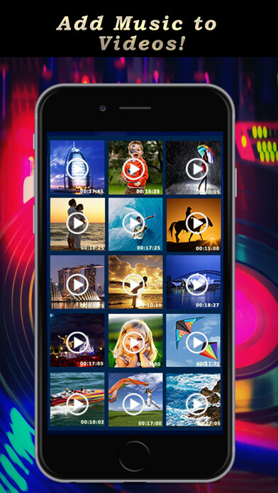 Emulate iPhone app Add Music To Video – in Background for Youtube & Instagram using MyAndroid