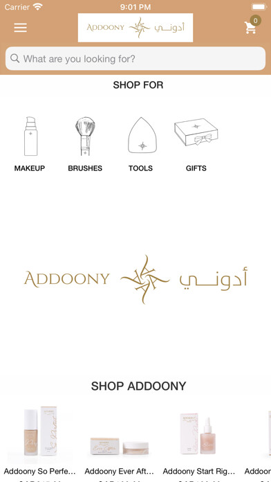 Emulate iPhone app Addoony Cosmetics using MyAndroid Emulate iPhone app Addoony Cosmetics using MyAndroid