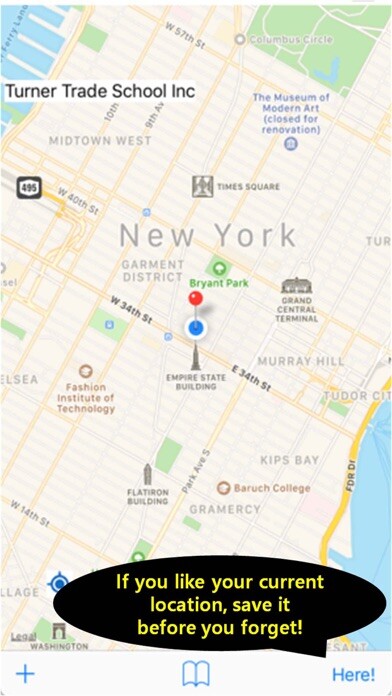 Emulate iPhone app Address note-place, navigation using MyAndroid