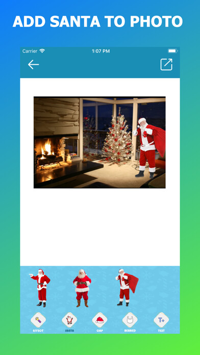 Emulate iPhone app Add Santa to your photo using MyAndroid Emulate iPhone app Add Santa to your photo using MyAndroid