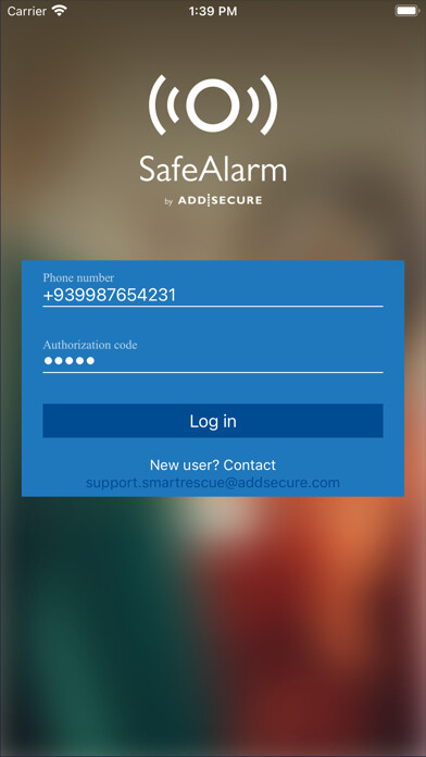Emulate iPhone app AddSecure SafeAlarm using MyAndroid Emulate iPhone app AddSecure SafeAlarm using MyAndroid