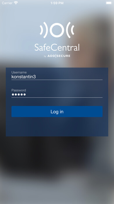 Emulate iPhone app AddSecure SafeCentral using MyAndroid Emulate iPhone app AddSecure SafeCentral using MyAndroid