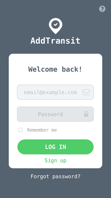 Emulate iPhone app AddTransit using MyAndroid