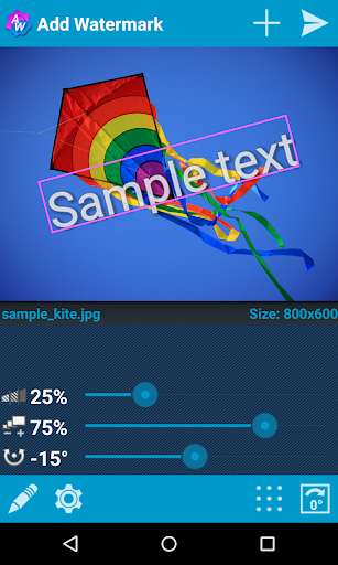 Emulate Android APK Add Watermark Free