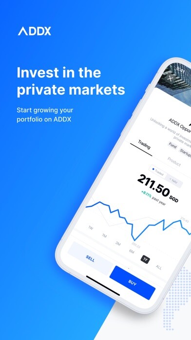 Emulate iPhone app ADDX: Entry to Private Markets using MyAndroid