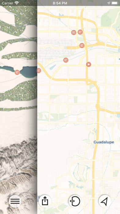 Emulate iPhone app A Deeper Map using MyAndroid Emulate iPhone app A Deeper Map using MyAndroid
