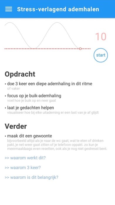 Emulate iPhone app Adem - hulp bij stress using MyAndroid Emulate iPhone app Adem - hulp bij stress using MyAndroid