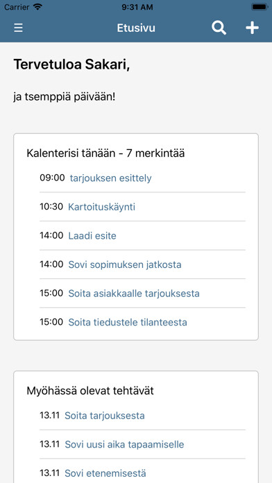Emulate iPhone app Adensy CRM using MyAndroid Emulate iPhone app Adensy CRM using MyAndroid