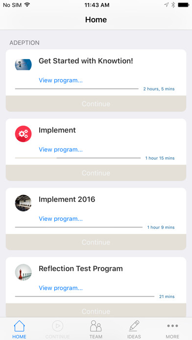 Emulate iPhone app Adeption using MyAndroid