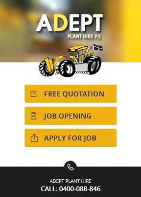 Emulate Android APK Adept Plant Hire Mobile