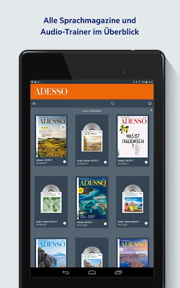 Run android online APK ADESSO - Italienisch lernen from MyAndroid or emulate ADESSO - Italienisch lernen using MyAndroid Run android online APK ADESSO - Italienisch lernen from MyAndroid or emulate ADESSO - Italienisch lernen using MyAndroid