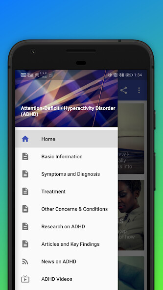 Run android online APK ADHD  - Attention deficit hyperactivity disorder from MyAndroid or emulate ADHD  - Attention deficit hyperactivity disorder using MyAndroid