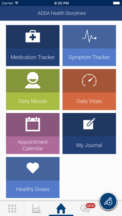 Emulate iPhone app ADHD Health Storylines using MyAndroid Emulate iPhone app ADHD Health Storylines using MyAndroid