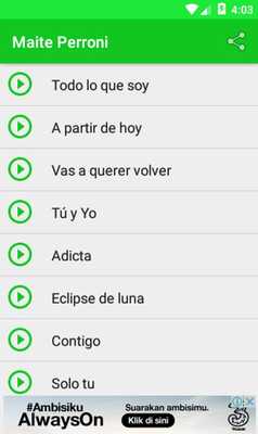 Emulate Android APK Adicta Maite Perroni Songs Emulate Android APK Adicta Maite Perroni Songs