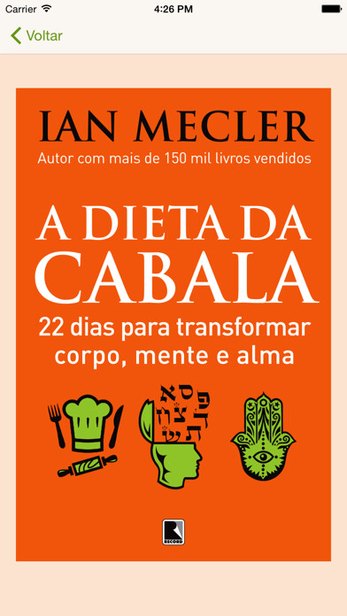 Emulate iPhone app A Dieta da Cabala using MyAndroid Emulate iPhone app A Dieta da Cabala using MyAndroid