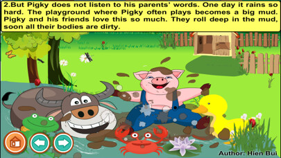Emulate iPhone app A dirty pig (story and games for kids) using MyAndroid Emulate iPhone app A dirty pig (story and games for kids) using MyAndroid