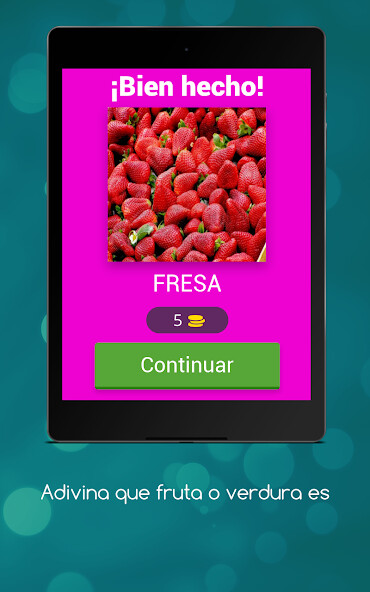 Run android online APK Adivina la fruta o verdura es from MyAndroid or emulate Adivina la fruta o verdura es using MyAndroid