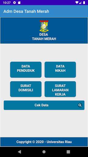 Run android online APK Administrasi Desa Tanah Merah from MyAndroid or emulate Administrasi Desa Tanah Merah using MyAndroid