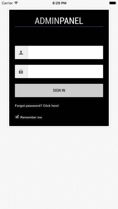 Emulate iPhone app Admin Panel App using MyAndroid Emulate iPhone app Admin Panel App using MyAndroid