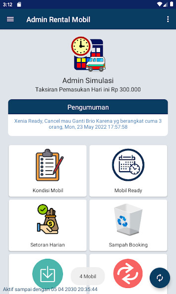 Run android online APK Admin Rental Mobil from MyAndroid or emulate Admin Rental Mobil using MyAndroid Run android online APK Admin Rental Mobil from MyAndroid or emulate Admin Rental Mobil using MyAndroid