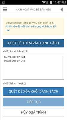 Emulate Android APK ADMIN TE FOOD CE
