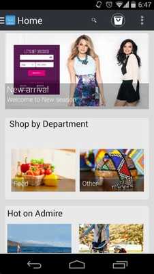 Emulate Android APK Admire mCommerce
