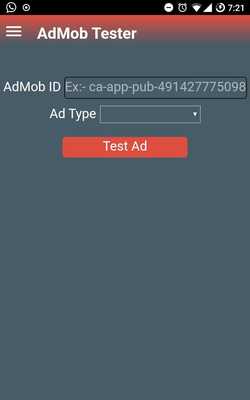 Emulate Android APK AdMob Tester
