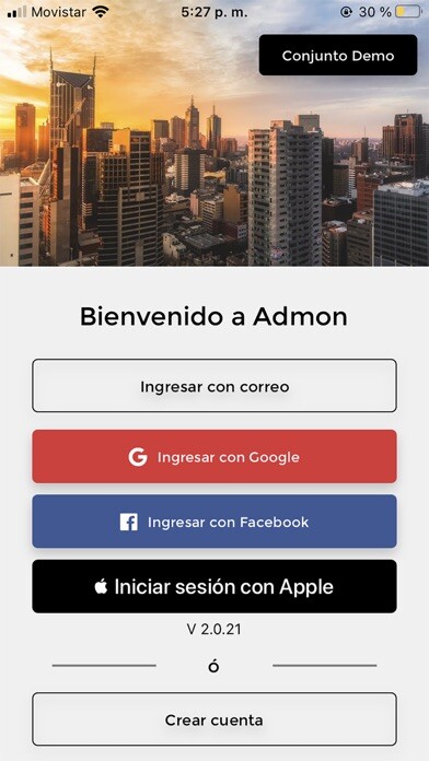 Emulate iPhone app Admon using MyAndroid