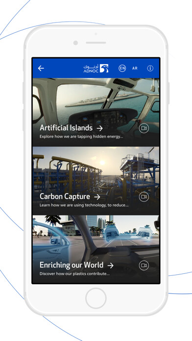Emulate iPhone app ADNOC 360 VR Experience using MyAndroid