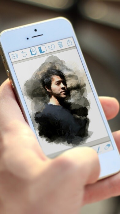 Emulate iPhone app Adobe PaintCan using MyAndroid