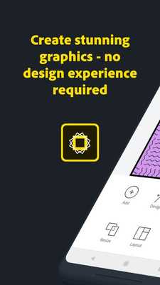 Web online Adobe Spark Post: Graphic design made easy