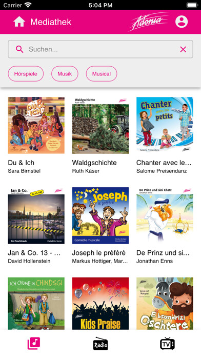 Emulate iPhone app Adonia-Player using MyAndroid Emulate iPhone app Adonia-Player using MyAndroid