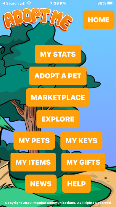 Emulate iPhone app Adopt Me - Adopt Virtual Pets using MyAndroid Emulate iPhone app Adopt Me - Adopt Virtual Pets using MyAndroid
