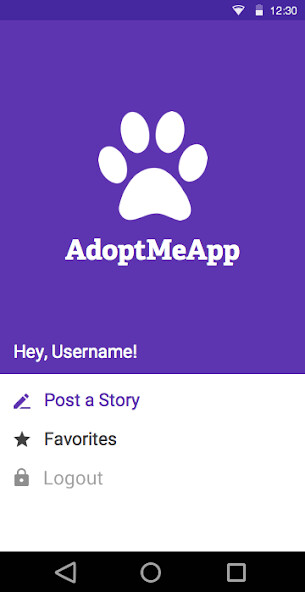 Emulate iPhone app AdoptMeApp using MyAndroid