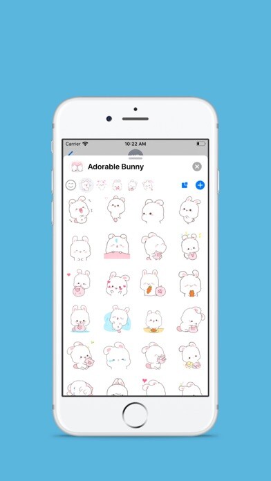 Emulate iPhone app Adorable Bunny using MyAndroid