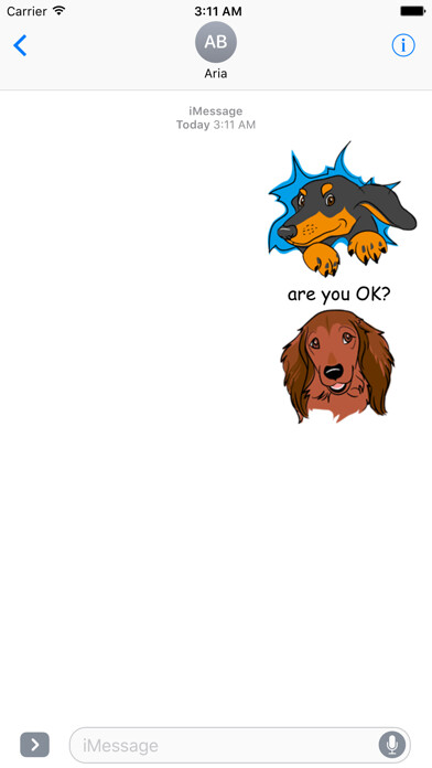 Emulate iPhone app Adorable Weenie Dachshund Dog using MyAndroid Emulate iPhone app Adorable Weenie Dachshund Dog using MyAndroid