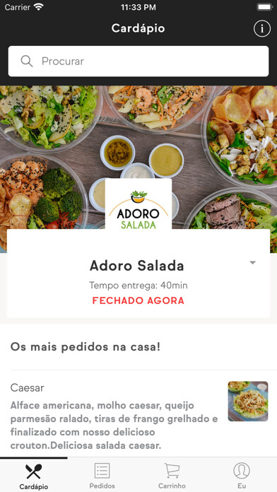 Emulate iPhone app Adoro Salada using MyAndroid Emulate iPhone app Adoro Salada using MyAndroid
