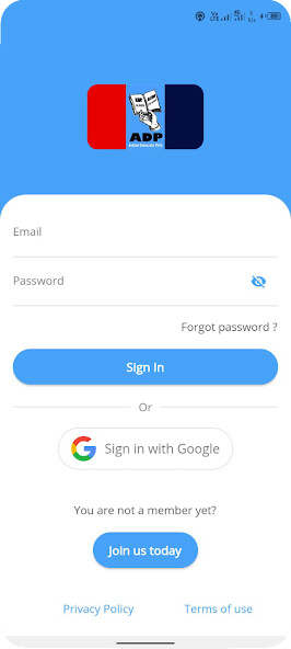 Run android online APK ADP (Action Democratic Party) from MyAndroid or emulate ADP (Action Democratic Party) using MyAndroid