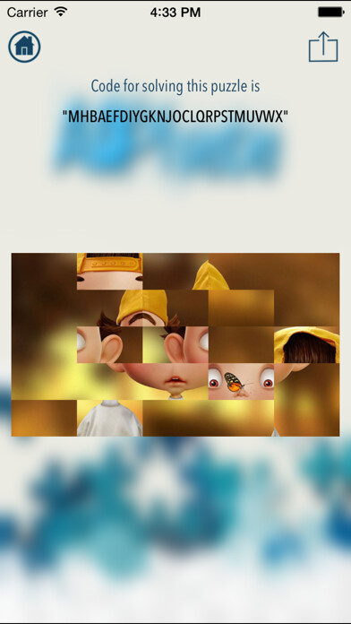 Emulate iPhone app ADPhoto - photo puzzle app using MyAndroid Emulate iPhone app ADPhoto - photo puzzle app using MyAndroid