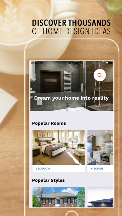 Emulate iPhone app Adpost Home Design Ideas using MyAndroid