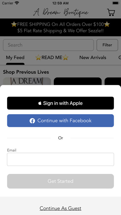 Emulate iPhone app A Dream Boutique using MyAndroid Emulate iPhone app A Dream Boutique using MyAndroid