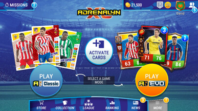 Emulate iPhone app AdrenalynXL™ Liga Santander using MyAndroid