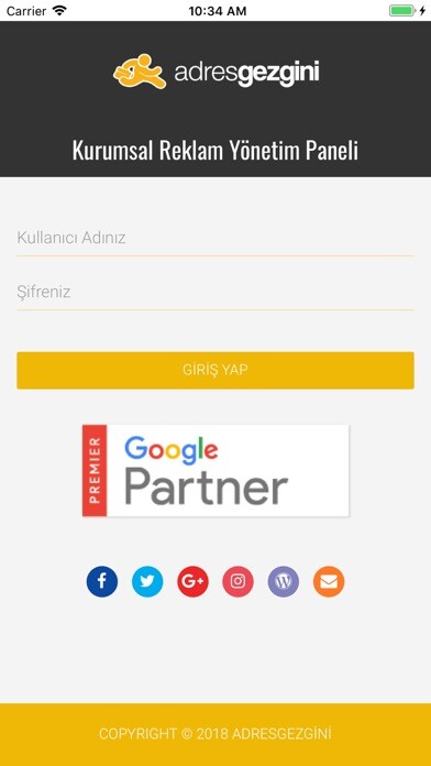 Emulate iPhone app AdresGezgini Panel using MyAndroid Emulate iPhone app AdresGezgini Panel using MyAndroid