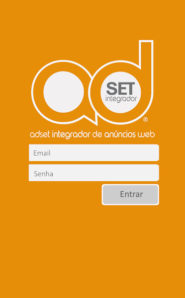 Emulate iPhone app ADSet Integrador using MyAndroid