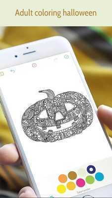 Emulate Android APK Adult coloring halloween