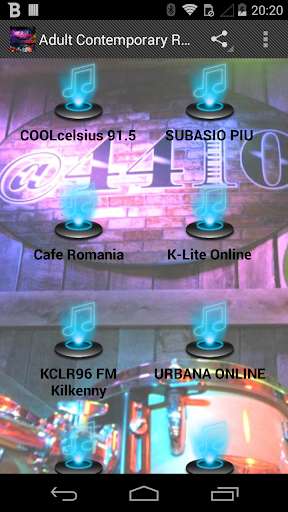 Emulate Android APK Adult Contemporary RADIO