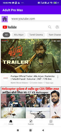 Run android online APK Adult Max Pro Browser from MyAndroid or emulate Adult Max Pro Browser using MyAndroid