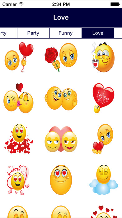 Emulate iPhone app Adult Sexy Emoji - Dirty and Naughty and Hot Emoji Romantic Texting & Flirty Emoticons using MyAndroid