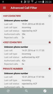 Emulate Android APK Advanced Call Filter Emulate Android APK Advanced Call Filter