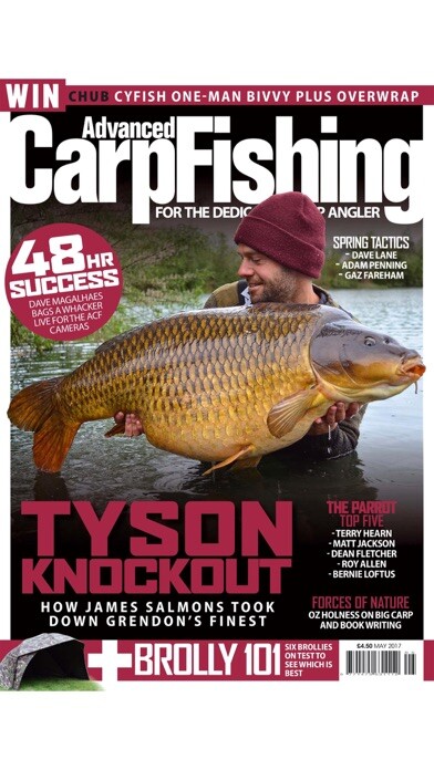 Emulate iPhone app Advanced Carp Fishing - For the dedicated angler using MyAndroid